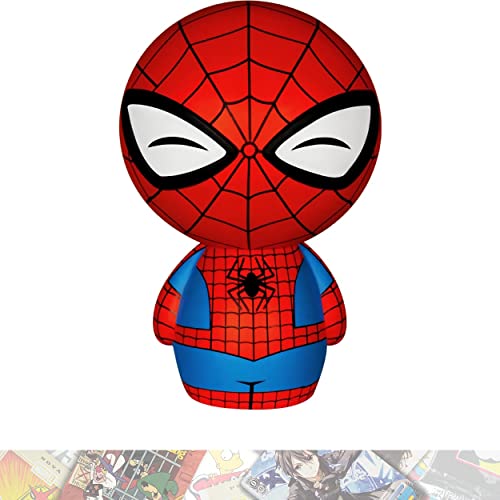 Spider-M a n : Dorbz Vinyl Figurine Bundle with 1 Comics Theme Compatible Trading Card (004 - 05956)